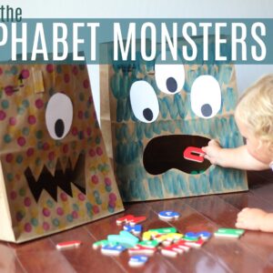Feed the Alphabet Monsters