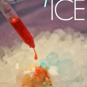 Fizzy Ice {Science Activity for Kids}