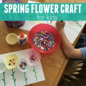 Simple Spring Flower Craft