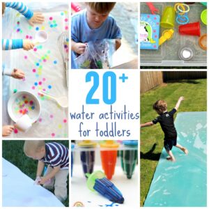 20+ Outdoor Water Activities for Toddlers