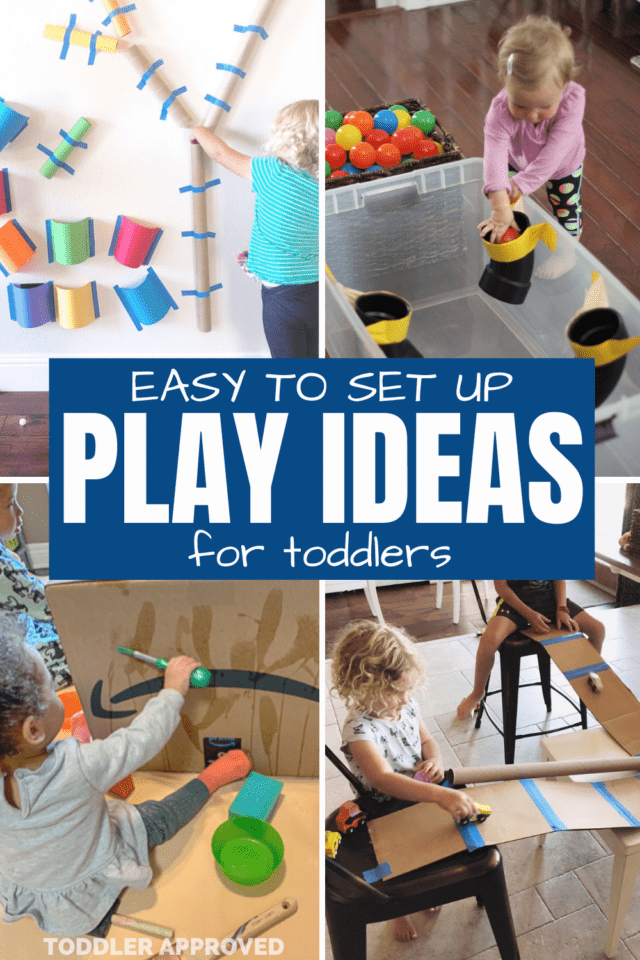 simple play ideas for toddlers