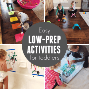 Quick Easy Activities for Toddlers