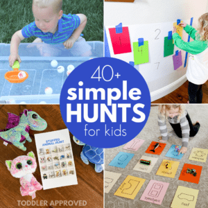 Simple Learning Hunts for Toddlers