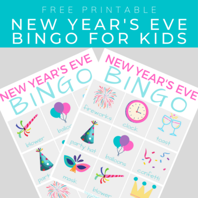 bingo game for New Year's Eve
