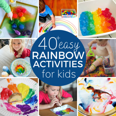 rainbow themed toddler activities