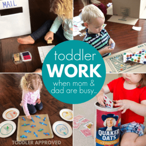 Toddler Activities for Working Parents